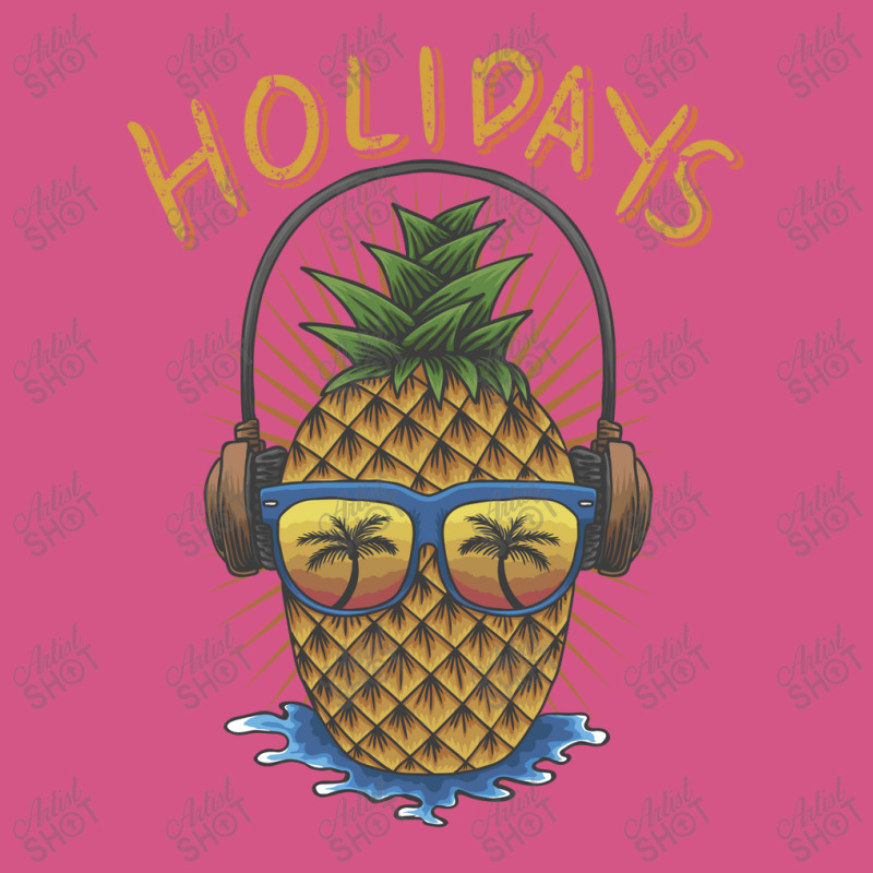 Pineapple Headphone Illustration Fashion Visor by andypp | Artistshot