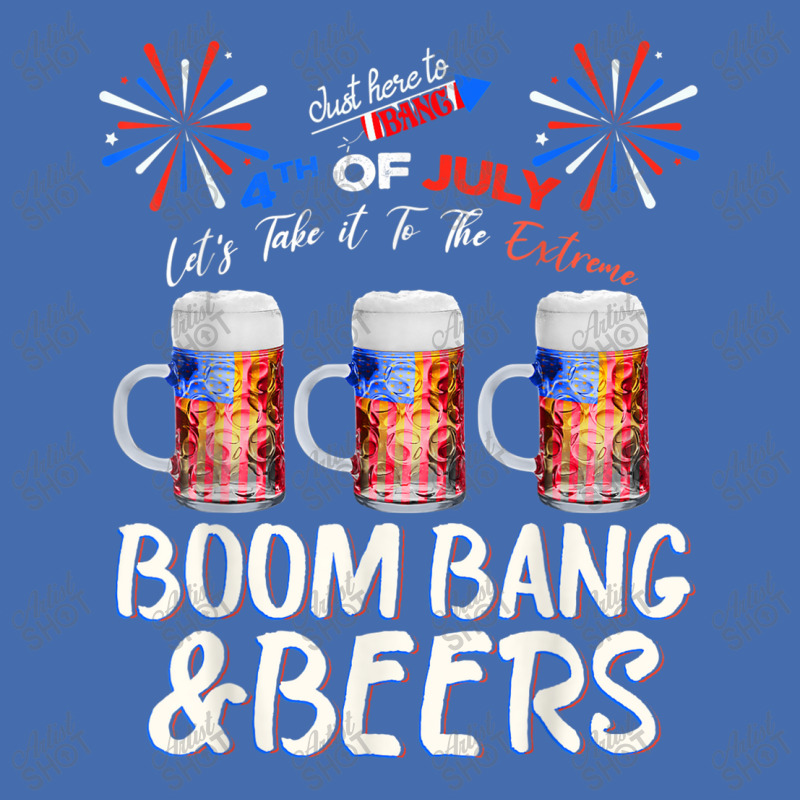 Beer Boom Bang & Beer American Flag Usa 4th July Fashion Visor | Artistshot