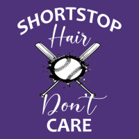 Softball Teen Girls Women Shortstop Hair Dont Care Saying T Shirt Nike Dri-fit Cap | Artistshot