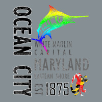 Ocean City Maryland White Marlin Capital Eastern Shore T Shirt Nike Dri-fit Cap | Artistshot