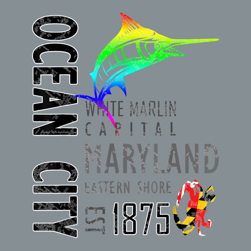 Ocean City Maryland White Marlin Capital Eastern Shore T Shirt Nike Dri-fit Cap | Artistshot