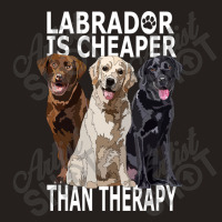 Funny And Happy Labrador Retriever Tank Top | Artistshot