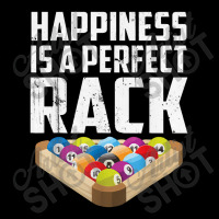 Happiness Is A Perfect Rack Funny Billiards Baby Tee | Artistshot