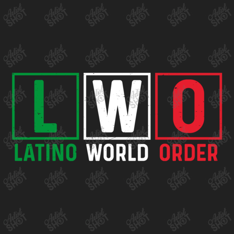 Latino World Order Empowering Basic T-shirt by Rebecca Mitchell | Artistshot