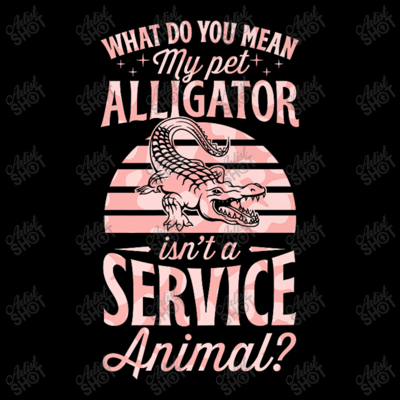 What Do You Mean My Pet Alligator Isn't A Service Visor hat by Rebecca Mitchell | Artistshot