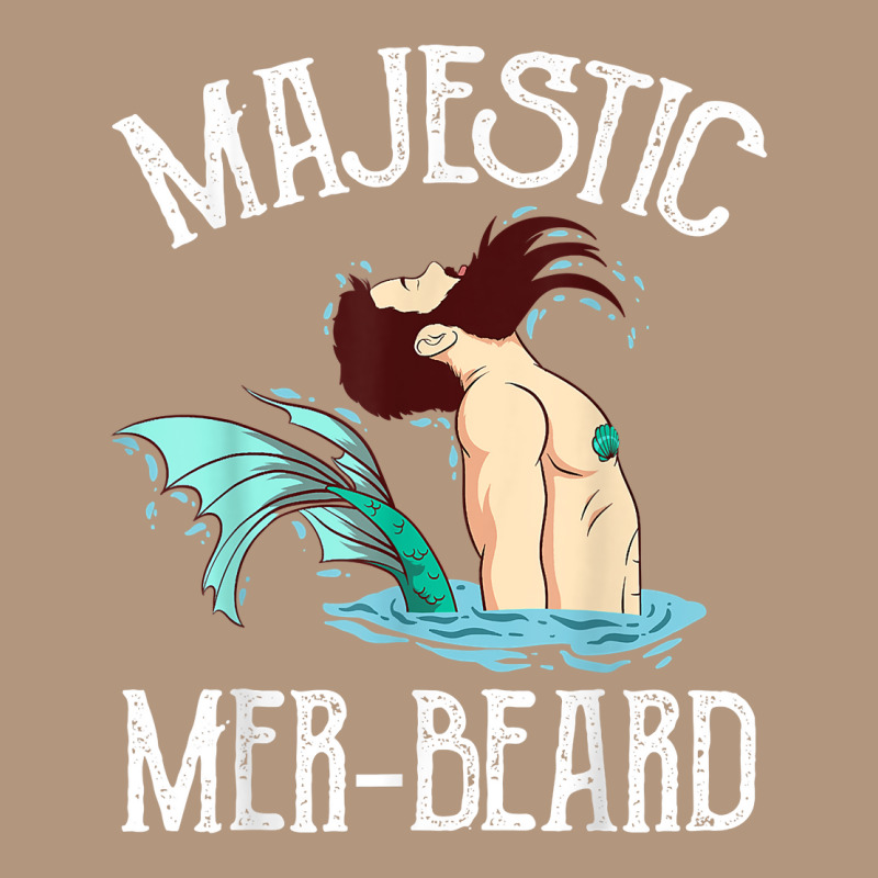 Majestic Mer-beard Funny Merman Manly Merman Retro Trucker Cap | Artistshot