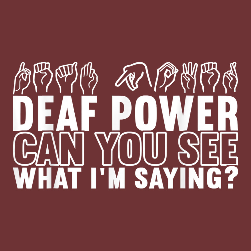 Deaf Awareness Asl Sign Language American Sign Language T Shirt Seamless Cap by cm-arts | Artistshot