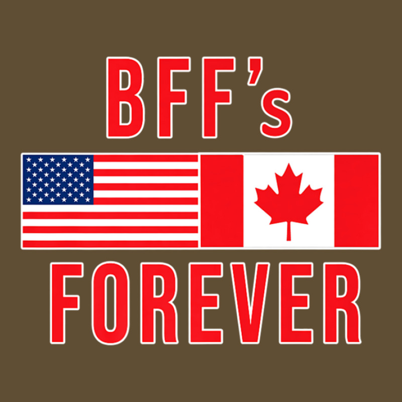 Canada Usa Flags Bffs Seamless Cap by DiyaBarry | Artistshot