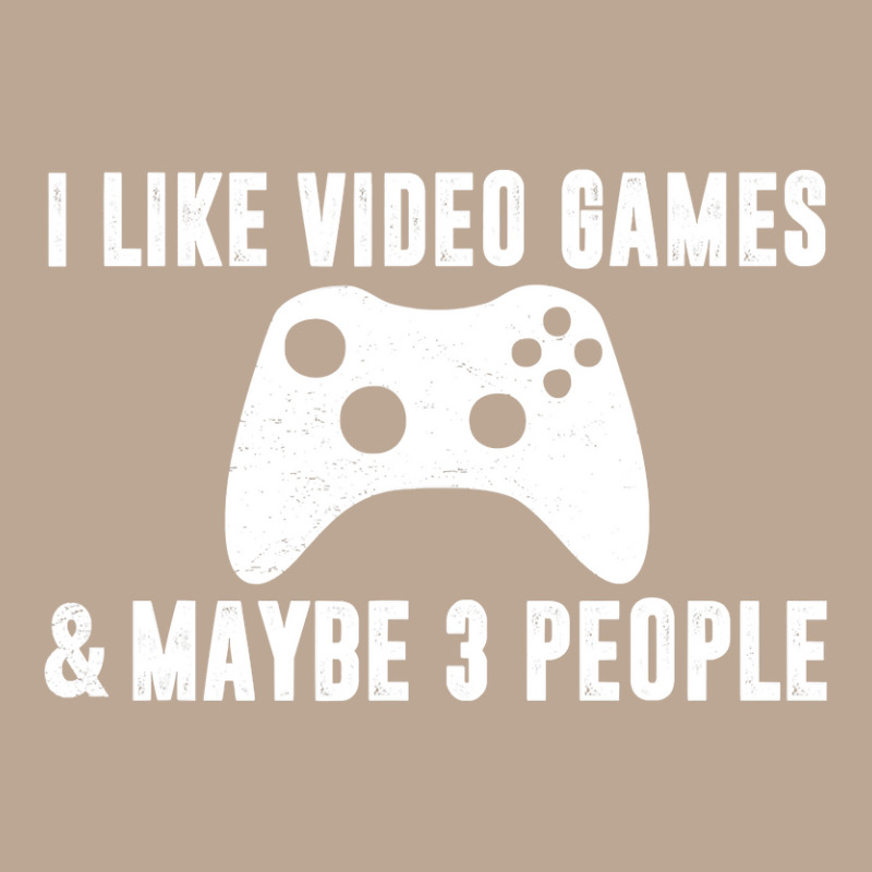 I Like Video Games Maybe 3 People Funny Gamer Gaming Sarcasm Yupoong Trucker Cap by sieuduong86 | Artistshot