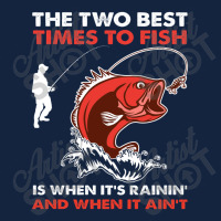 The Two Best Times To Fish Shirt Foam Snapback Hat | Artistshot