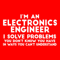 Engineer Funny Gift   Electronics Engineer I Solve Problems T Shirt 5 Panel Snapback Cap | Artistshot