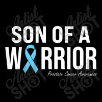 Family Prostate Cancer Awareness Light Blue Son Of A Warrior 5 Panel Snapback Cap | Artistshot