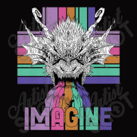 Imagine Great Dragon Vintage Cool Art Great Women Men Pa Trucker Cap | Artistshot