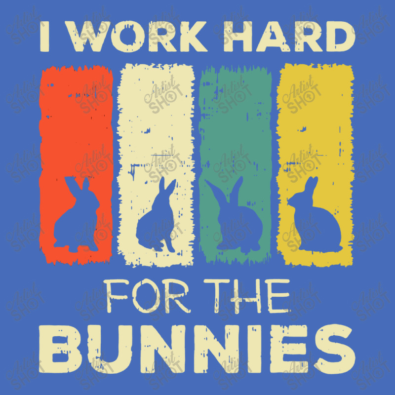 I Work Hard For The Bunnies Fashion Visor by RoyalTees | Artistshot