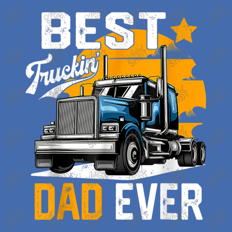 Trucker Best Truckin' Dad Ever S For Trucker Papa Grandpa Fashion Visor by urethrapricey | Artistshot