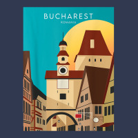 Bucharest City Romania Travel Watercolor Artwork Printing T Shirt Fashion Visor | Artistshot