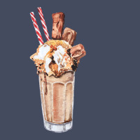 Chocolate Peanut Butter Milkshake T  Shirt Peanut Butter Milkshake Wit Nike Dri-fit Cap | Artistshot