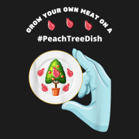 Peach Tree Dish Grow Your Own Meat Trending Tweet Petri Dish T Shirt Nike Dri-fit Cap | Artistshot