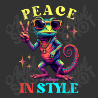 Peace Is Always In Style, Funny Vintage Chameleon Baby Bodysuit | Artistshot