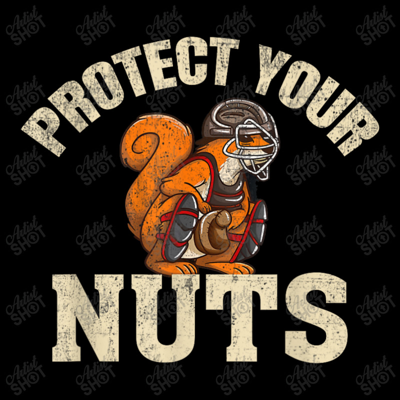 Protect Your Nuts Funny Squirrel Lover Baseball Ca Toddler Sweatshirt by Rebecca Mitchell | Artistshot