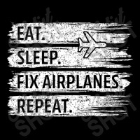 Technician Eat Sleep Fix Airplanes Pocket T-shirt | Artistshot