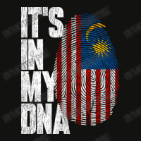 It's In My Dna Malaysian Proud Malaysia Flag Scorecard Crop Tee | Artistshot