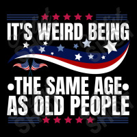 It's Weird Being The Same Age As Old People Youth Zipper Hoodie | Artistshot