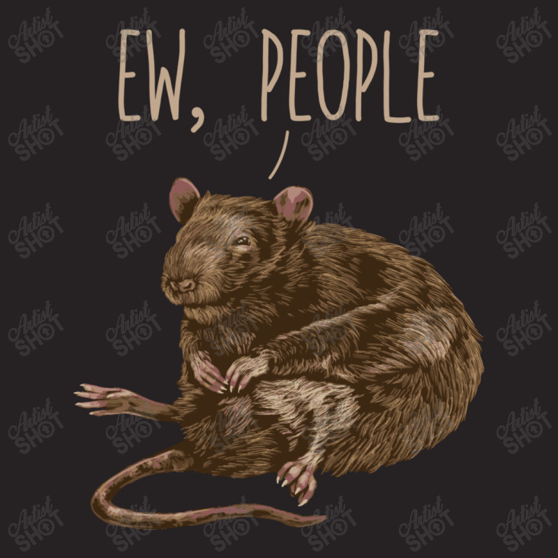 Ew People Mouse Rat Pet Rodent Animal Introvert Vintage Cap by Rebecca Mitchell | Artistshot