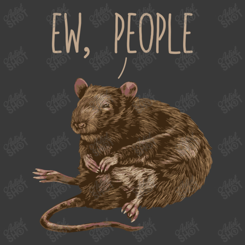 Ew People Mouse Rat Pet Rodent Animal Introvert Pom Pom Beanie by Rebecca Mitchell | Artistshot