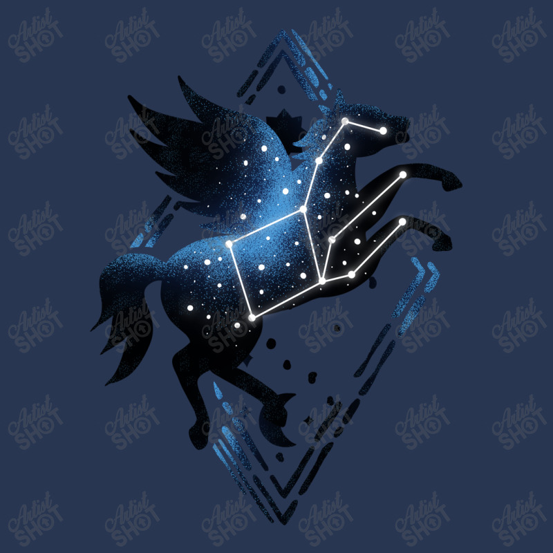 Animal Zodiac - Pegasus Mythical Creature Men Denim Jacket | Artistshot