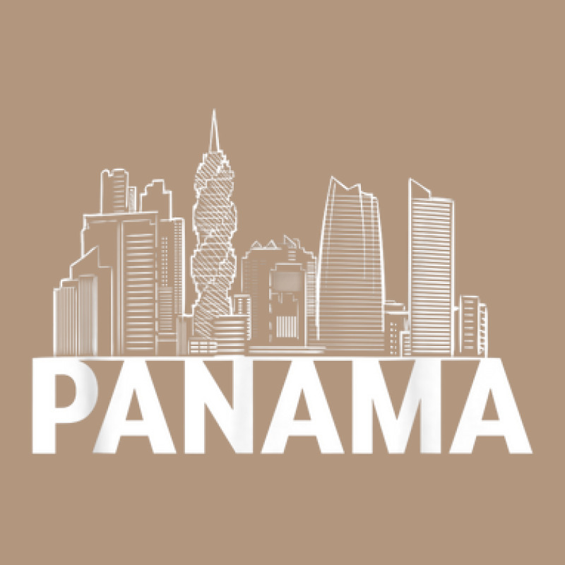 Panama City Skyline Silhouette Outline Sketch Retro Trucker Cap by Short | Artistshot