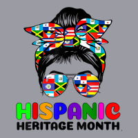 National Hispanic Heritage Month Latin Flags Messy Bun T Shirt Retro Trucker Cap | Artistshot