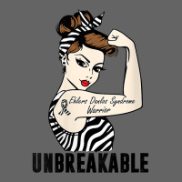 Womens Ehlers Danlos Syndrome Warrior Unbreakable Strong Woman V Neck Retro Trucker Cap | Artistshot