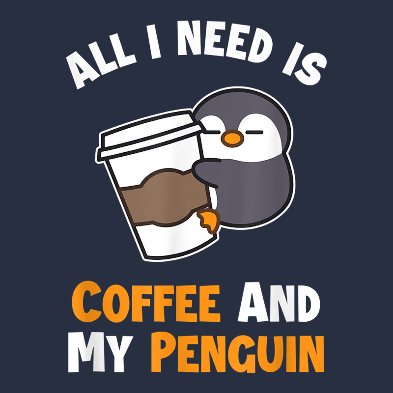 Coffee And My Penguin Sea Bird King Emperor Penguin Retro Trucker Cap by ImmanUnde | Artistshot