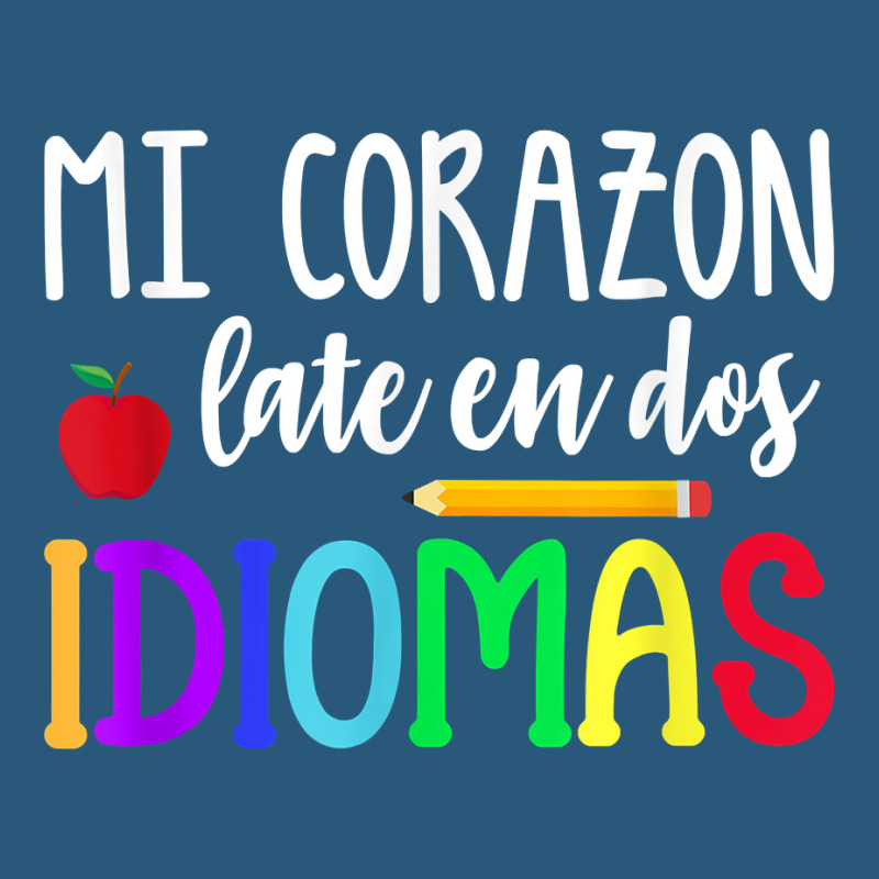 Mi Corazon Late En Dos Idiomas Bilingual T Shirt Retro Trucker Cap by cm-arts | Artistshot