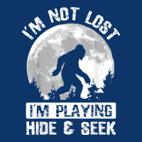 Retro Bigfoot Im Not Lost Im Playing Hide & Seek Sasquatch Seamless Cap | Artistshot