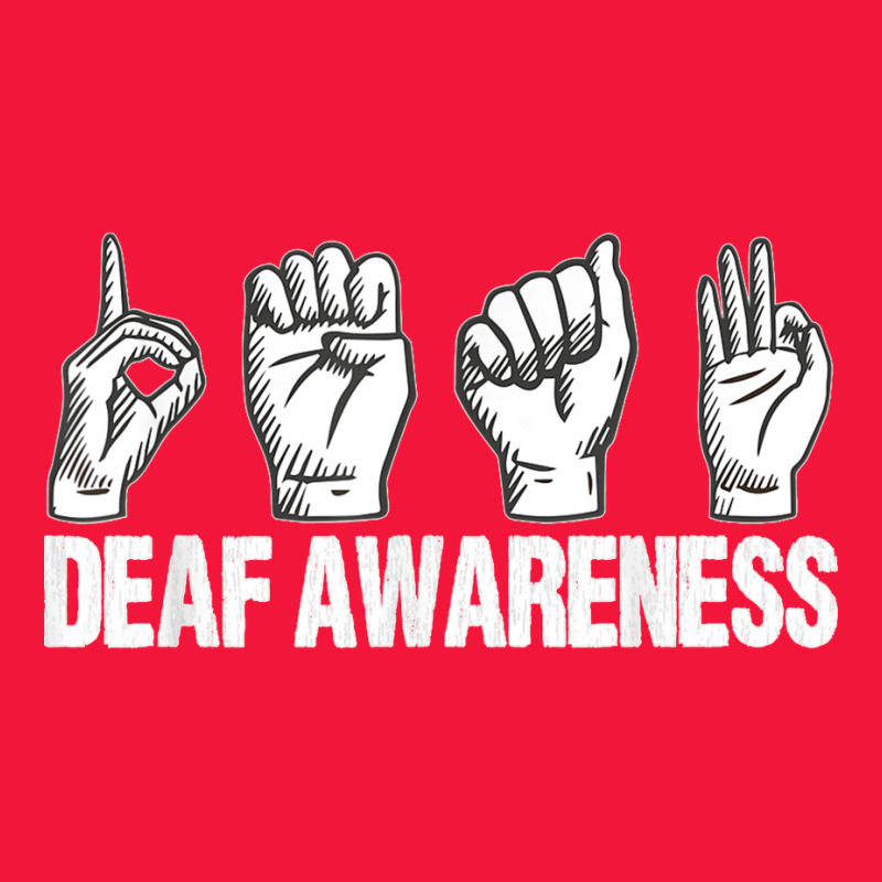 Deaf Awareness Language Design Deaf Pride Seamless Cap by STACYSCHUDEL | Artistshot