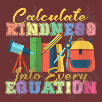 Womens Calculate Kindness Into Every Equation Mathematicians Funny Gif Seamless Cap | Artistshot