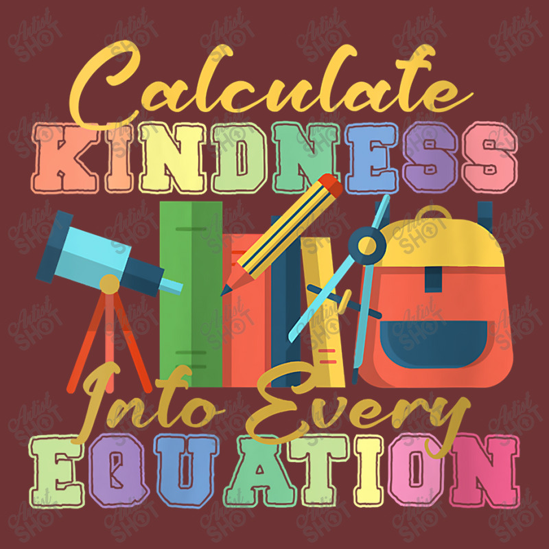 Womens Calculate Kindness Into Every Equation Mathematicians Funny Gif Seamless Cap by Brynlee-Everett | Artistshot