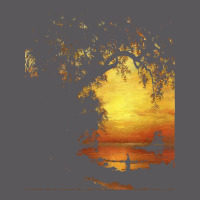 Famous Paintings T  Shirt Island Of New Providence By Albert Bierstadt Seamless Cap | Artistshot