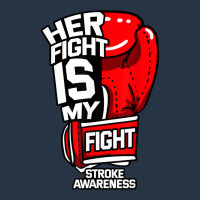 Her Fight Is My Fight Stroke Ischemic Paralysis Red Gloves T Shirt Yupoong Trucker Cap | Artistshot