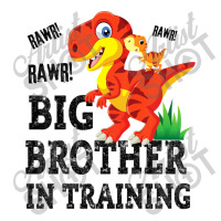 Kids Big Brother In Training Dinosaur T Rex Rawr Announcement Yupoong Trucker Cap | Artistshot