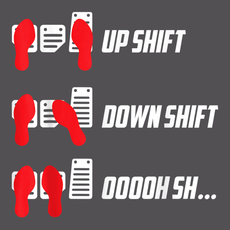 Up Shift Down Shift Oooh Sh... Manual Transmission Car Humor T Shirt Yupoong Trucker Cap | Artistshot