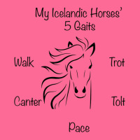 Icelandic Horses 5 Gaits T Shirt Fashion Visor | Artistshot