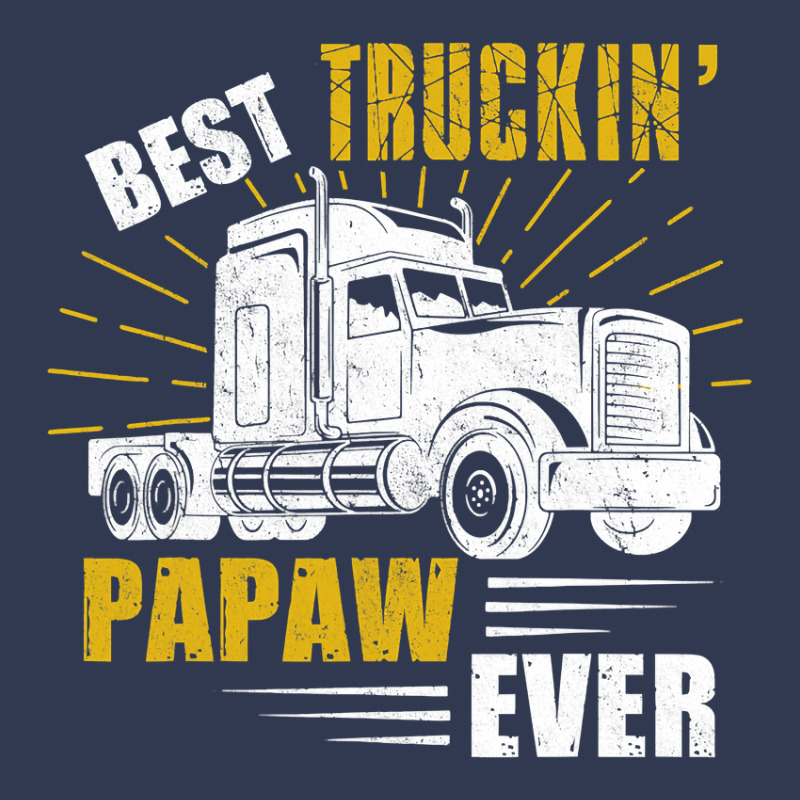 Best Truckin' Papaw Ever Tee Trucker Gift Fathers Day Fashion Visor by Binhthai9809 | Artistshot