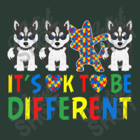 Autism Awareness Siberian Husky Dog Fashion Visor | Artistshot