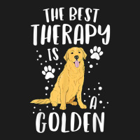 The Best Therapy Is A Golden Retriever Dog Puppy Mom Mama T Shirt Nike Dri-fit Cap | Artistshot