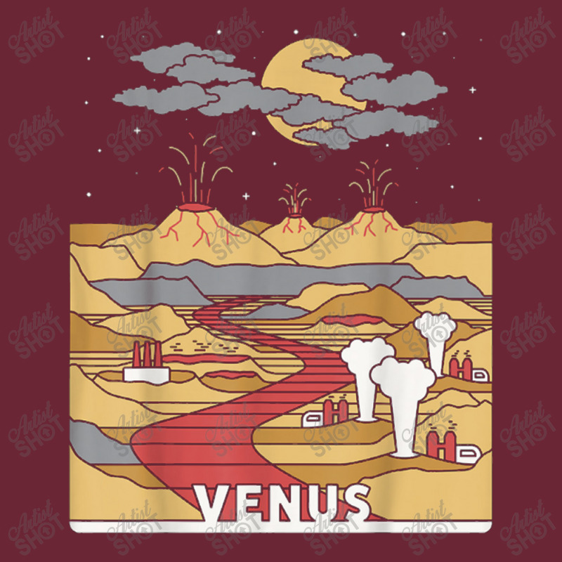 Vintage Retro Venus National Park   Visit Venus Linear Art Nike Dri-FIT Cap by daniellepaine | Artistshot