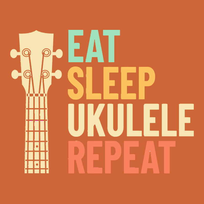 Eat Sleep Repeat T  Shirt Eat Sleep Ukulele Repeat Ukulele Headstock R Nike Dri-FIT Cap by theaney | Artistshot