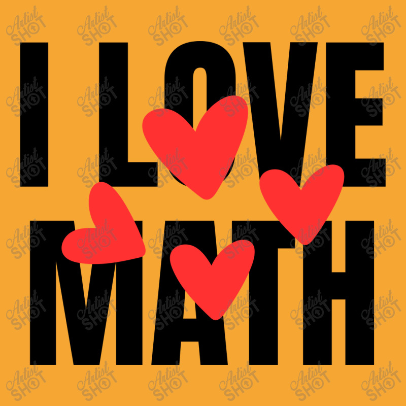 I Love Math Basic T-shirt | Artistshot